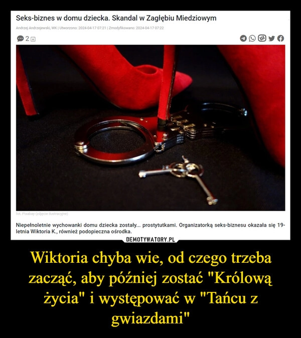 
    Wiktoria chyba wie, od czego trzeba zacząć, aby później zostać "Królową życia" i występować w "Tańcu z gwiazdami"