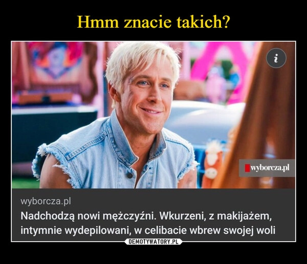 
    Hmm znacie takich?