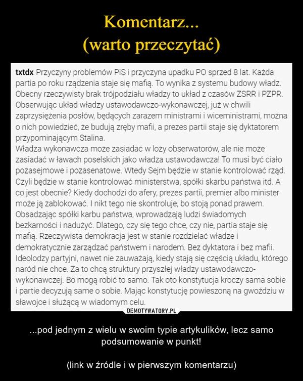 
    Komentarz...
(warto przeczytać)