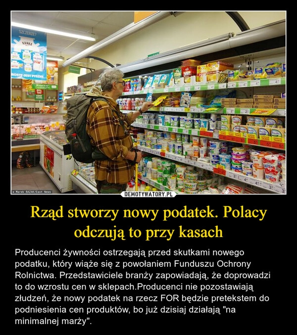 
    Rząd stworzy nowy podatek. Polacy odczują to przy kasach