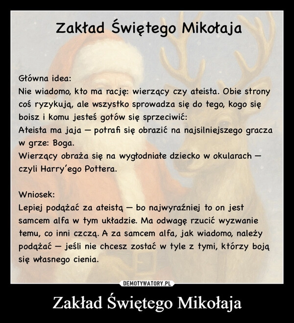 
    Zakład Świętego Mikołaja