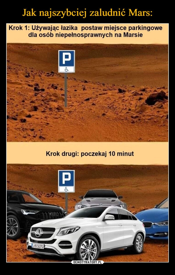 
    Jak najszybciej zaludnić Mars: