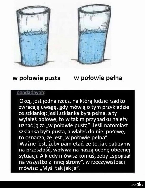 
    Wszystko zależy od perspektywy 