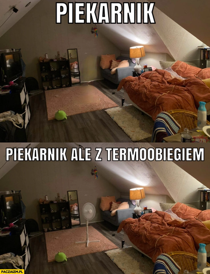 
    Piekarnik vs piekarnik ale z termoobiegiem wentylator w pokoju