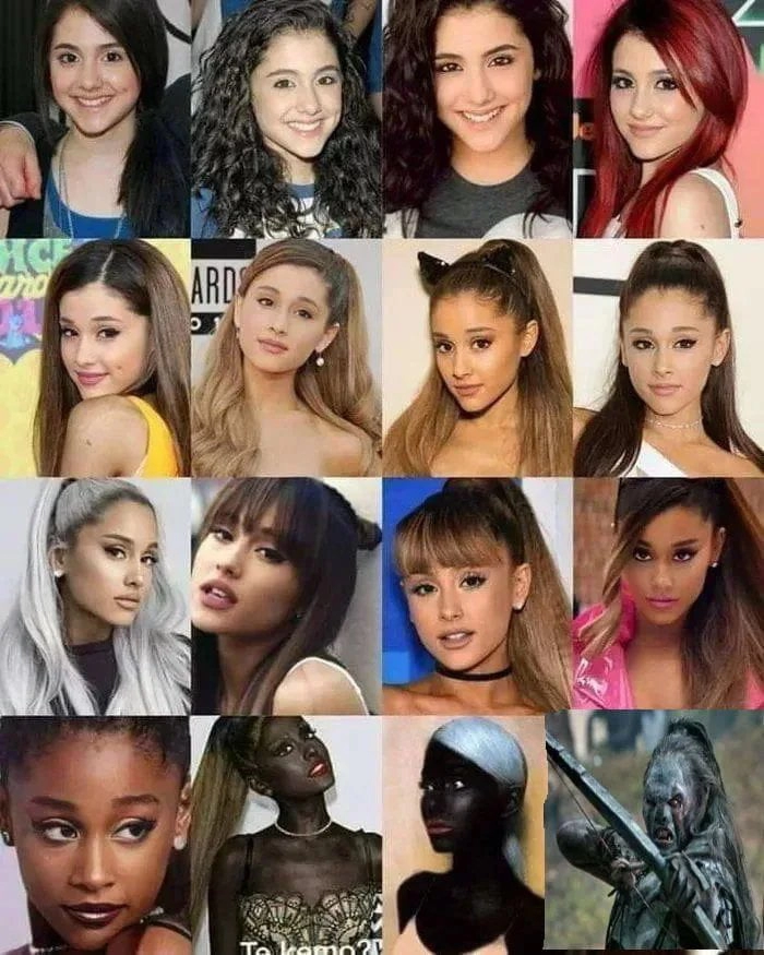 
    Evolution of Ariana Grande