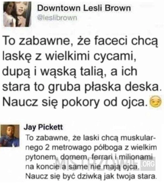 
    To zabawne, że...