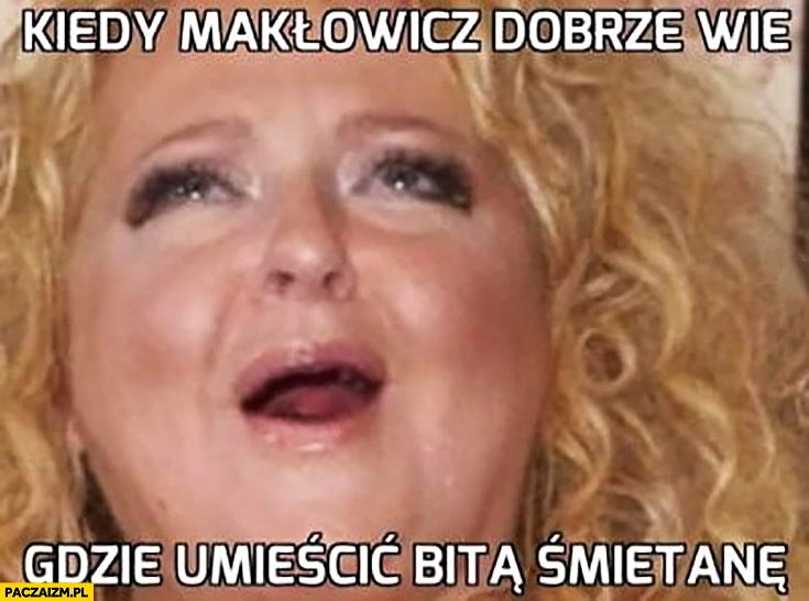 
    Gessler kiedy Makłowicz dobrze wie gdzie umieścić bitą śmietanę