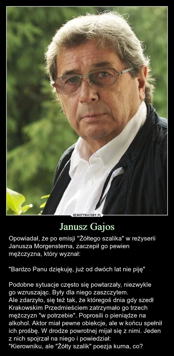 
    Janusz Gajos