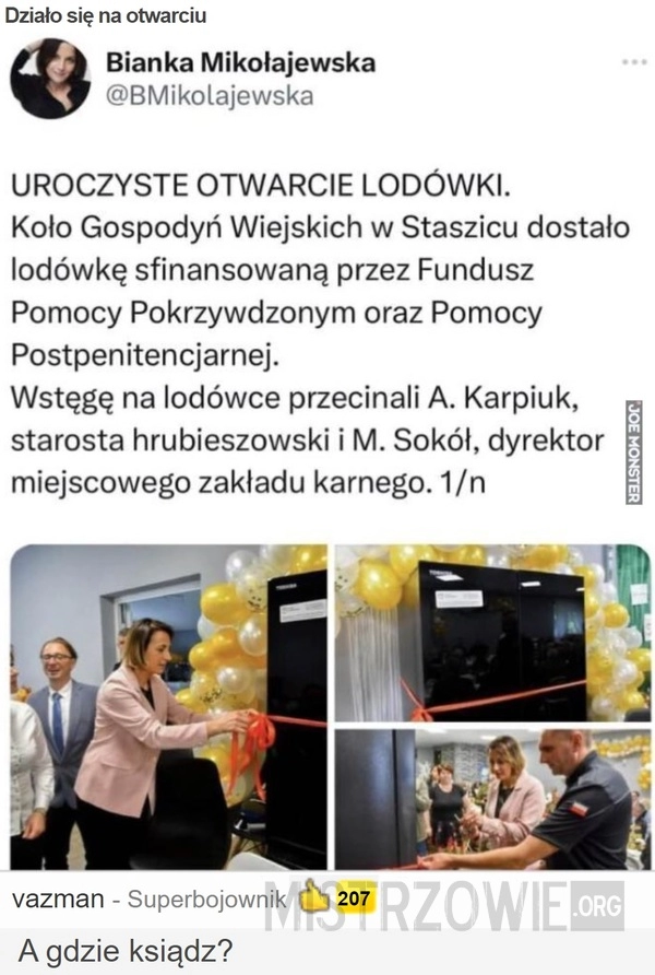 
    Działo się na otwarciu