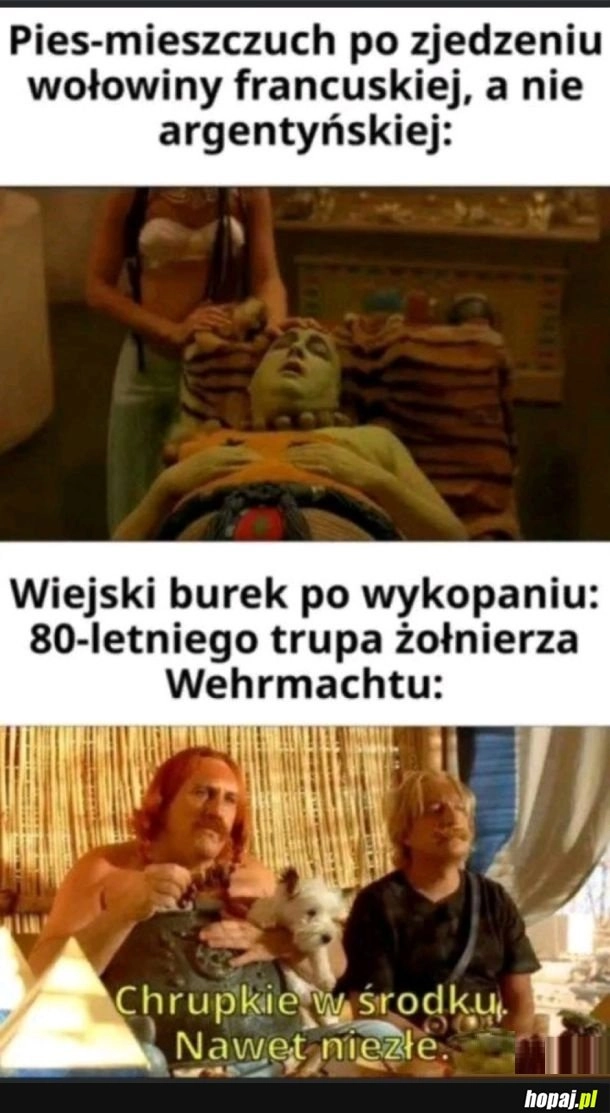 
    Chrupkie w środku