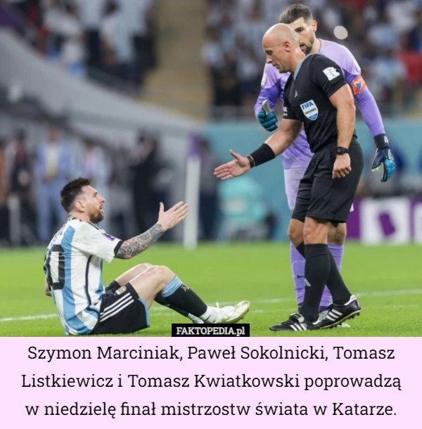 
    
			Szymon Marciniak, Paweł Sokolnicki, Tomasz Listkiewicz i Tomasz Kwiatkowski...					