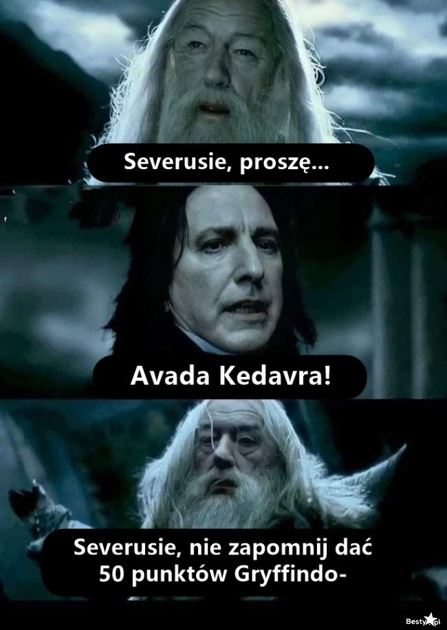 
    Ostatnia prośba Dumbledore'a 