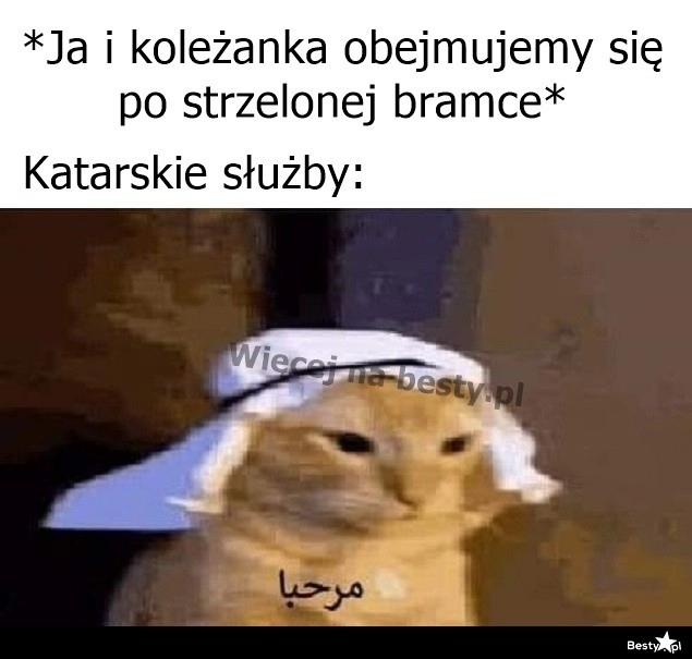 
    Kibicowanie w Katarze 