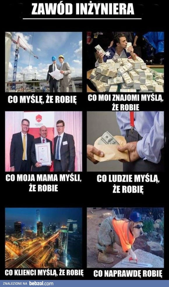 
    Tak wygląda praca inżyniera: