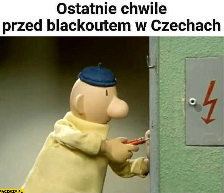 
    Ostatnie chwile przed blackoutem w Czechach bajka Sąsiedzi