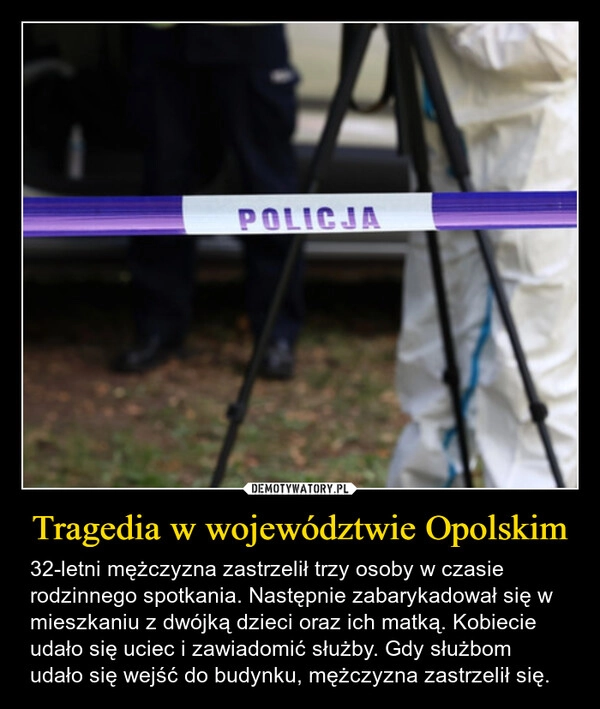 
    Tragedia w województwie Opolskim