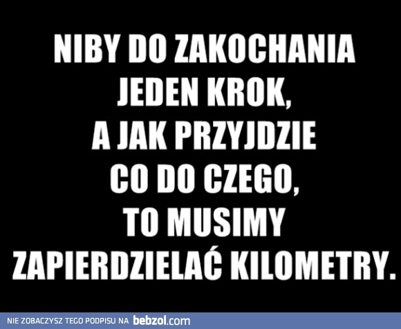 
    Do zakochania jeden krok?