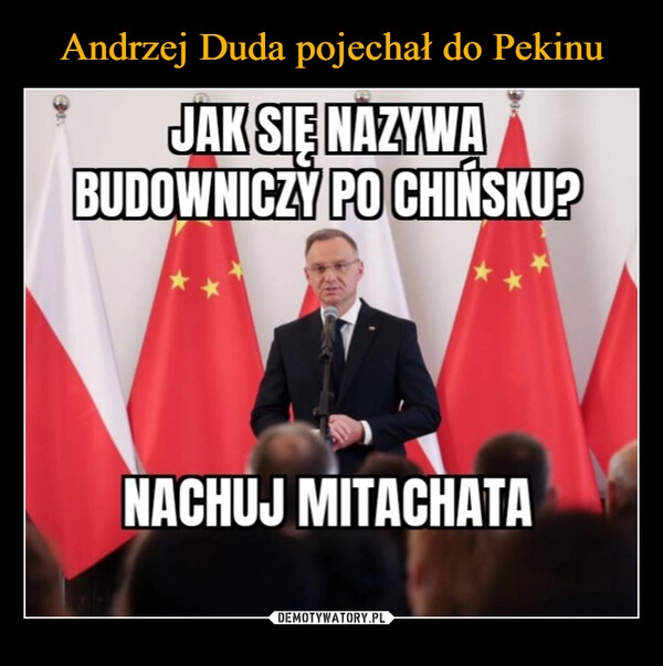 
    Andrzej Duda pojechał do Pekinu