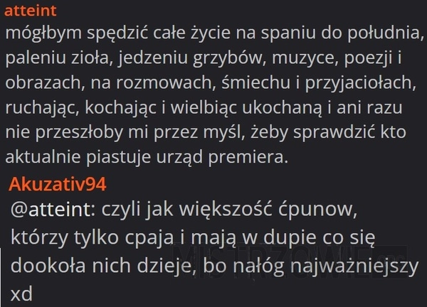 
    Mógłbym spędzić całe...