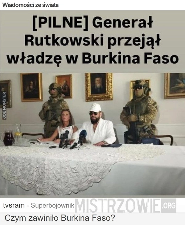 
    Wiadomości ze świata