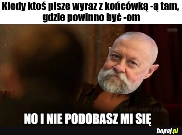 
    Coraz częściej popełniany błąd