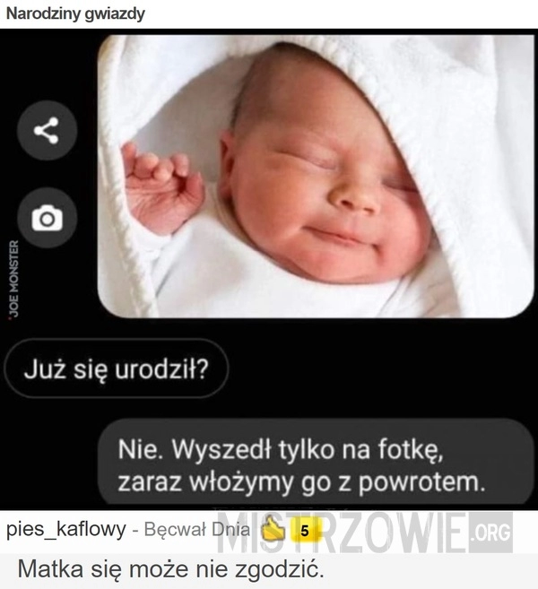 
    Narodziny gwiazdy