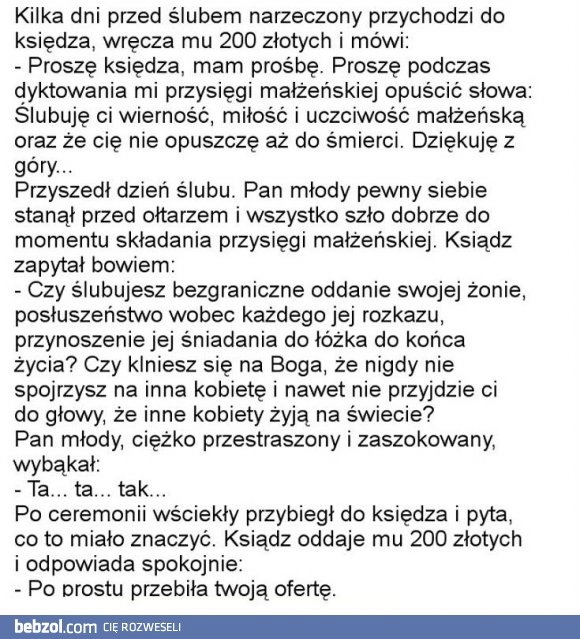 
    Przysięga małżeńska 