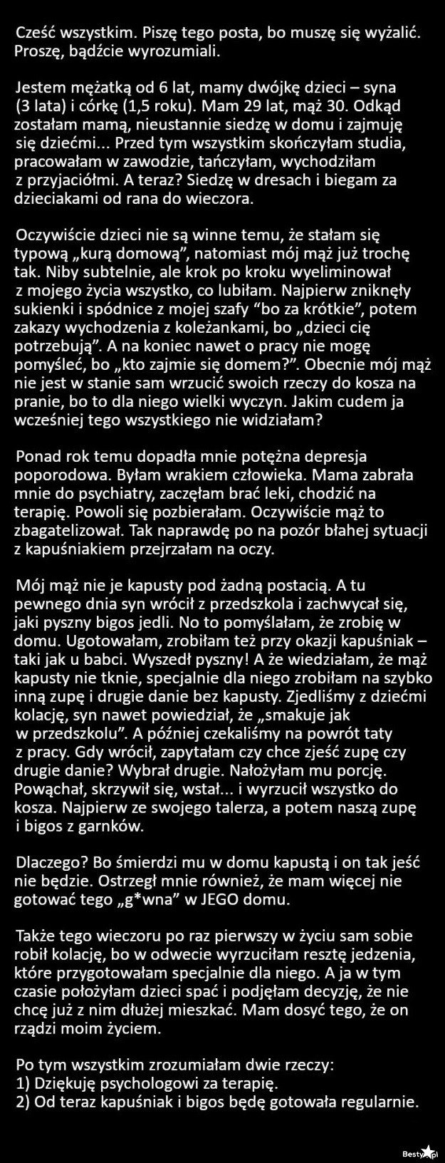 
    Z życia pewnej żony 