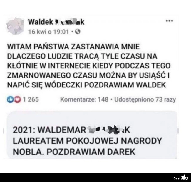 
    Po co ludzie kłócą się w internecie? 