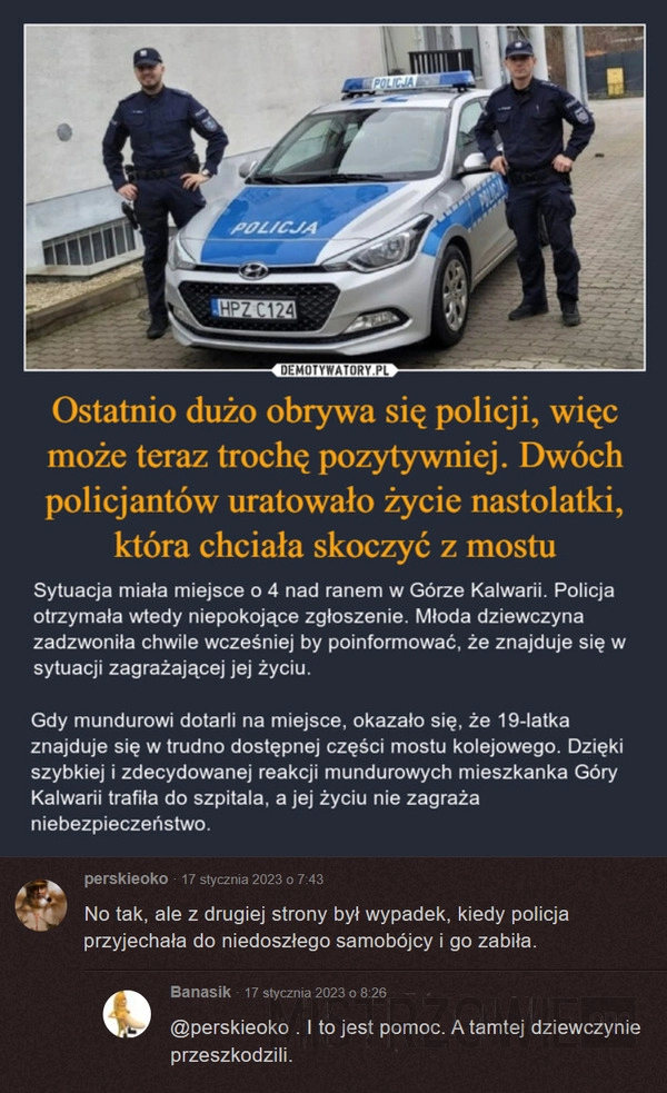 
    Pomoc w wykonaniu policji