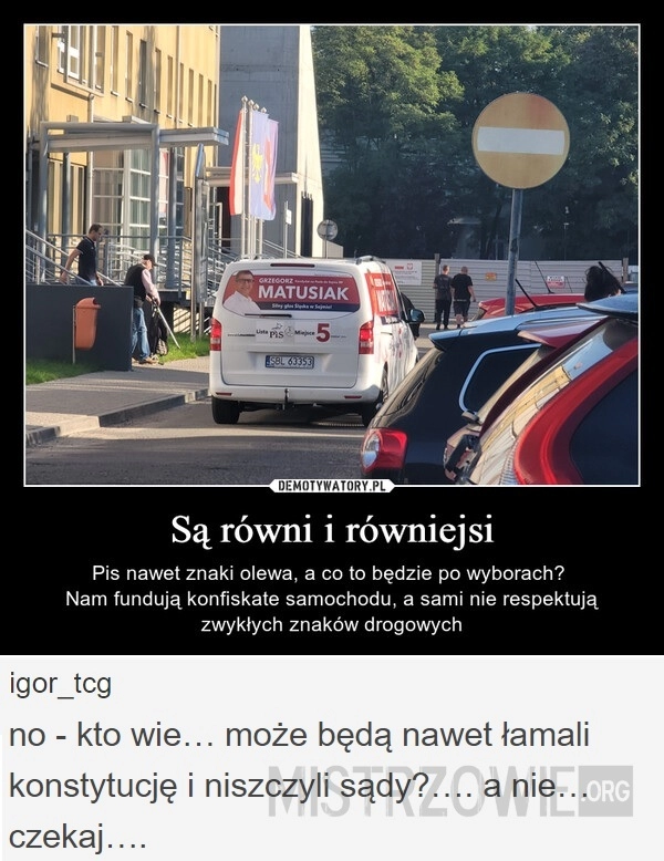 
    Są równi i równiejsi