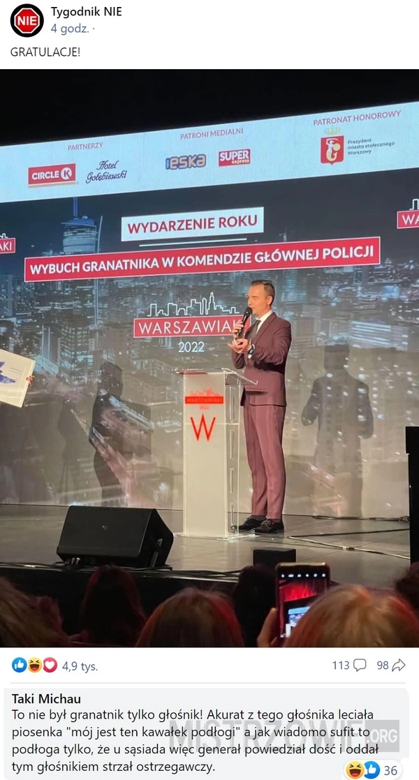 
    Wydarzenie roku