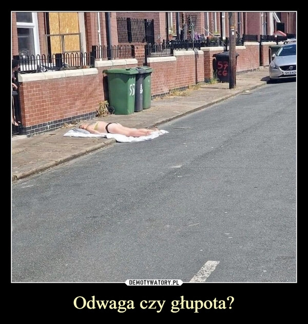 
    Odwaga czy głupota?