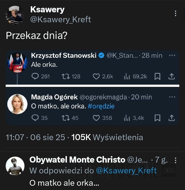 
    Przekaz dnia