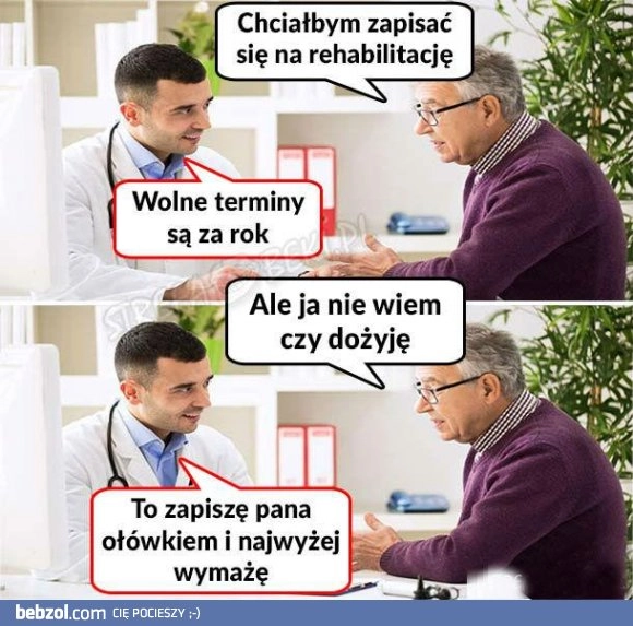 
    Tymczasem w NFZ...