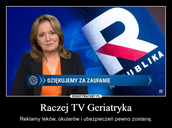 
    Raczej TV Geriatryka