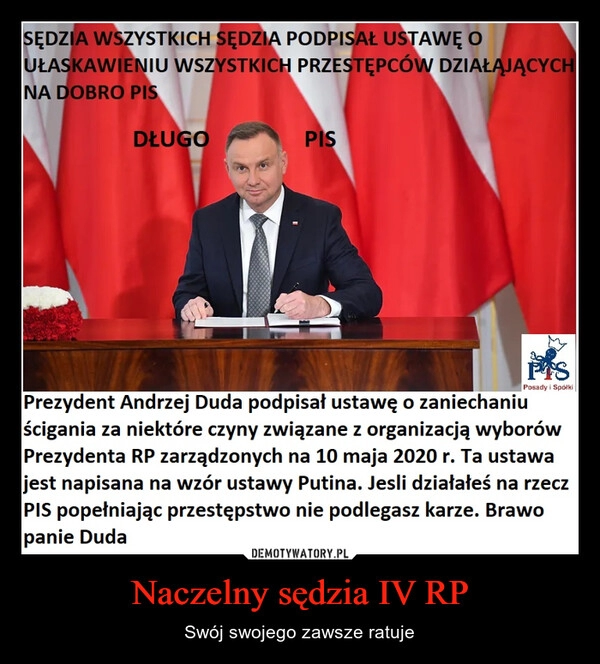 
    Naczelny sędzia IV RP 