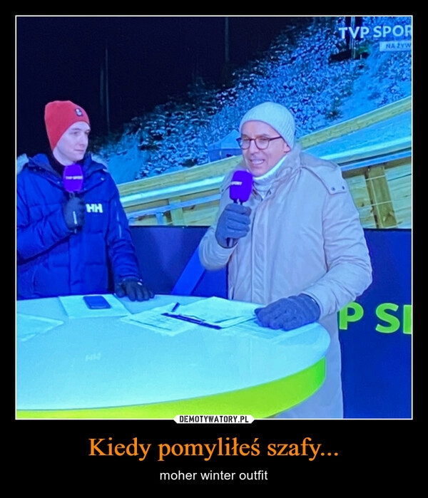 
    Kiedy pomyliłeś szafy...