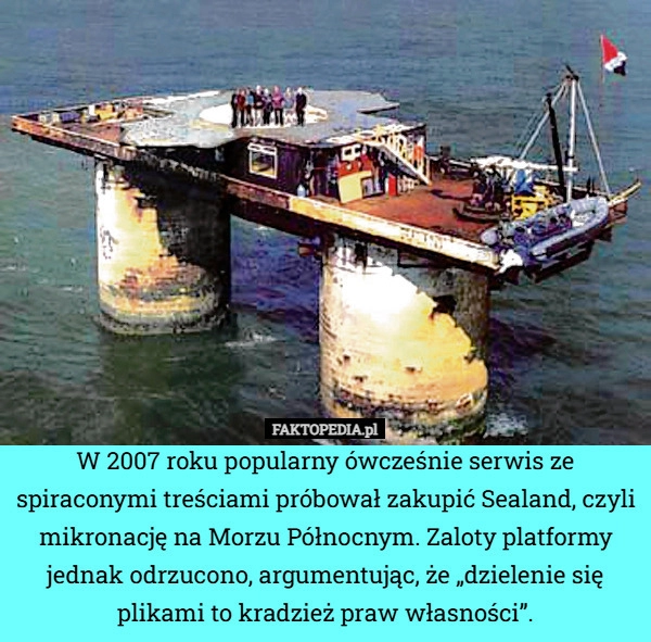 
    W 2007 roku popularny ówcześnie serwis ze spiraconymi treściami próbował