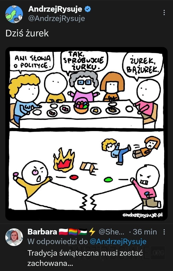 
    Dziś żurek