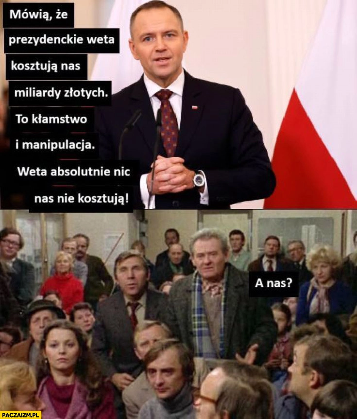 
    Nawrocki mówią, że weta kosztują nas miliardy złotych to kłamstwo i manipulacja absolutnie nic nas nie kosztują, a nas?
