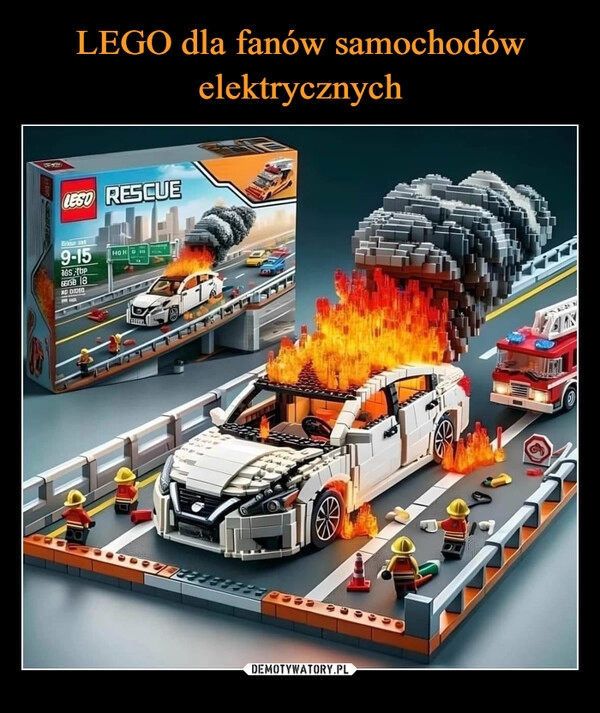 
    LEGO dla fanów samochodów elektrycznych