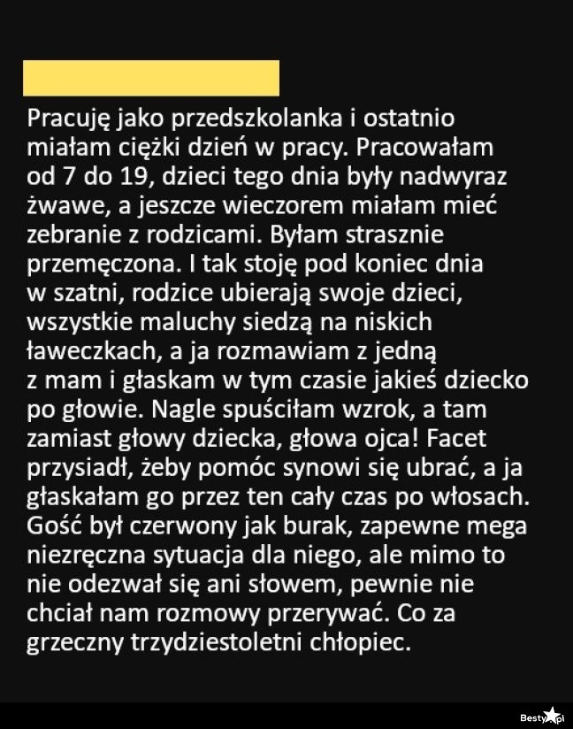 
    Ciężki dzień przedszkolanki 