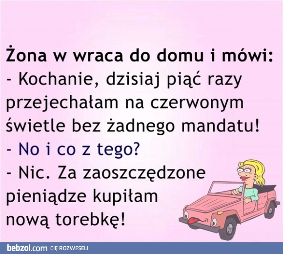 
    Oszczędna żona