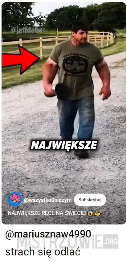 
    Największe ręce na świecie