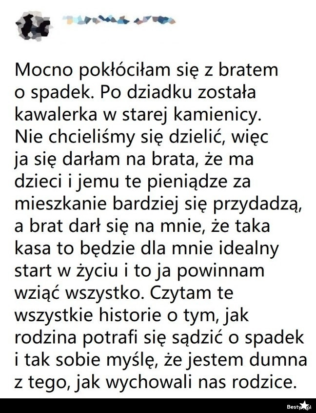 
    Kłótnia o spadek 