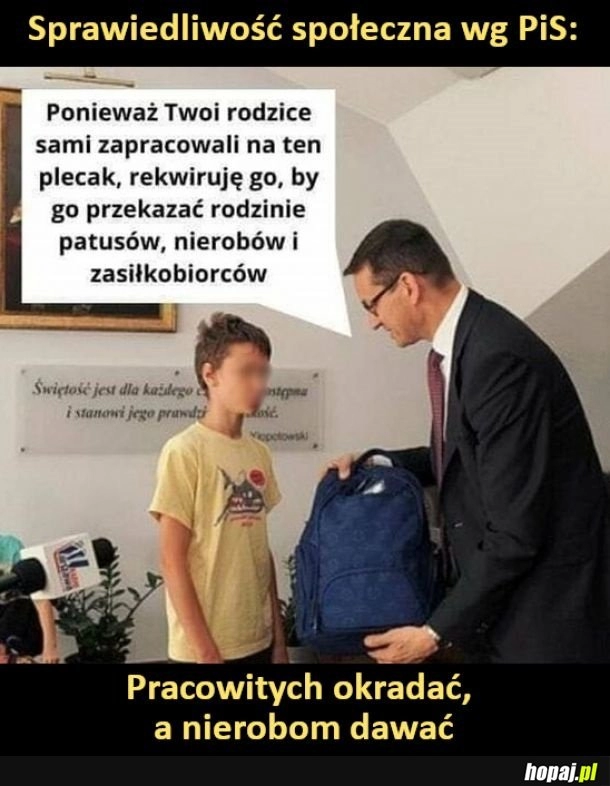 
    Sprawiedliwość społeczna wg PiS