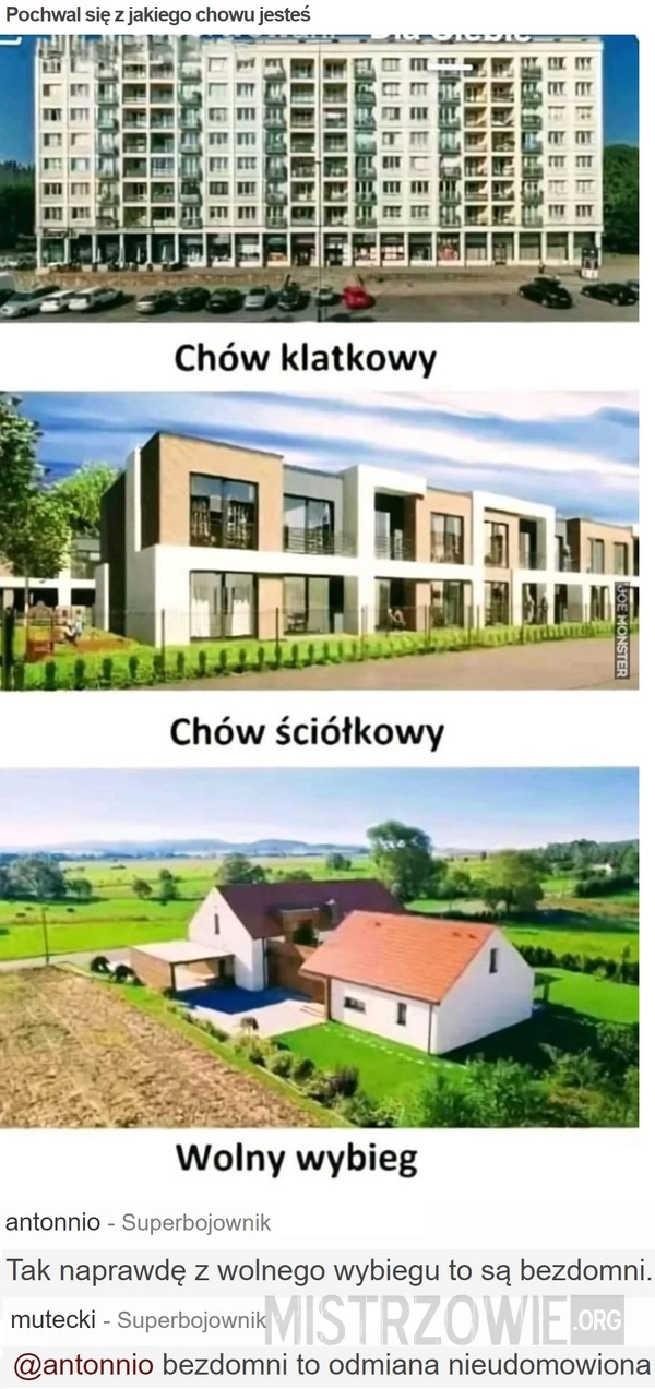 
    Pochwal się z jakiego chowu jesteś