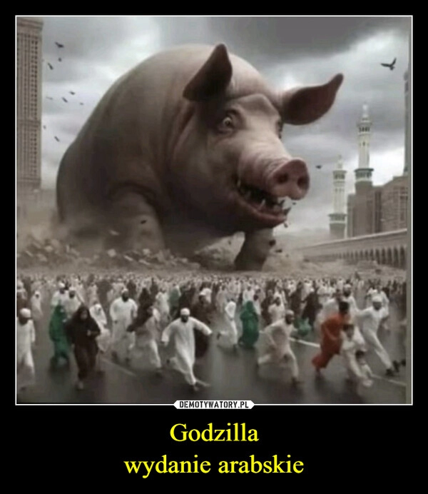 
    Godzilla
wydanie arabskie