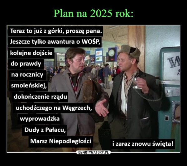 
    Plan na 2025 rok: